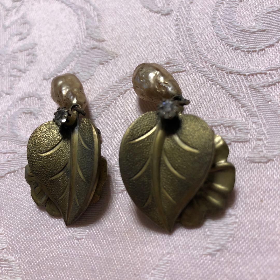 1920年代アメリカ、アンティーク、イアリング ma