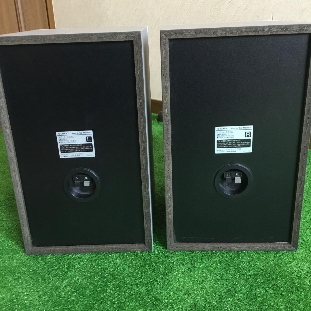 Sony ミニコンポ シルバー 2スピーカー