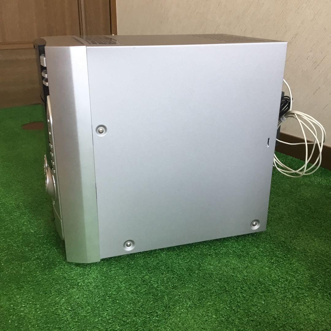 Sony ミニコンポ シルバー 2スピーカー
