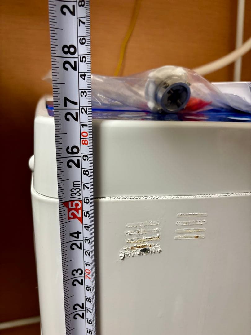 【送料込み・ホース付】縦型洗濯機 4.5kg