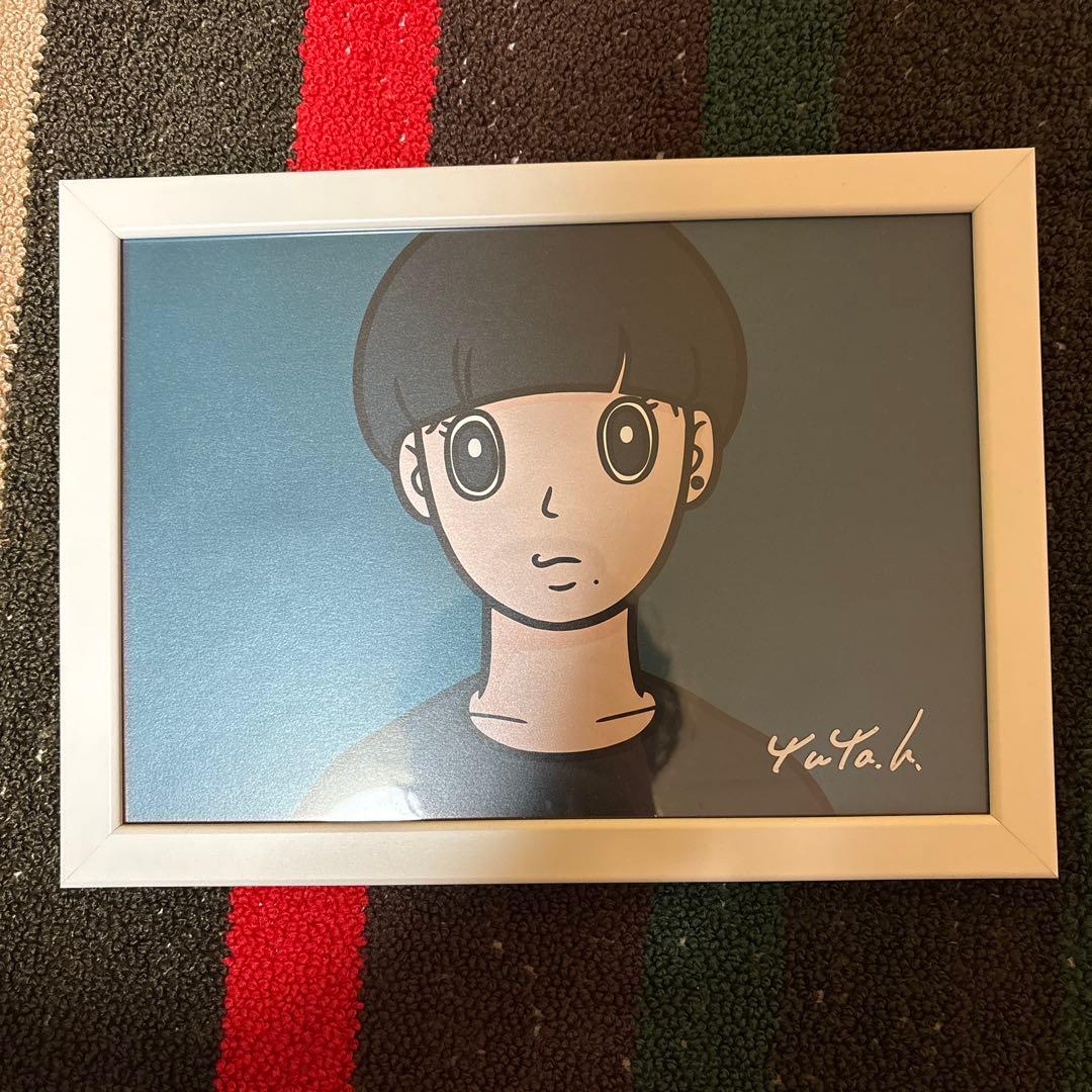 最終値下げ!!ハシヅメユウヤ直筆サイン入りポスター