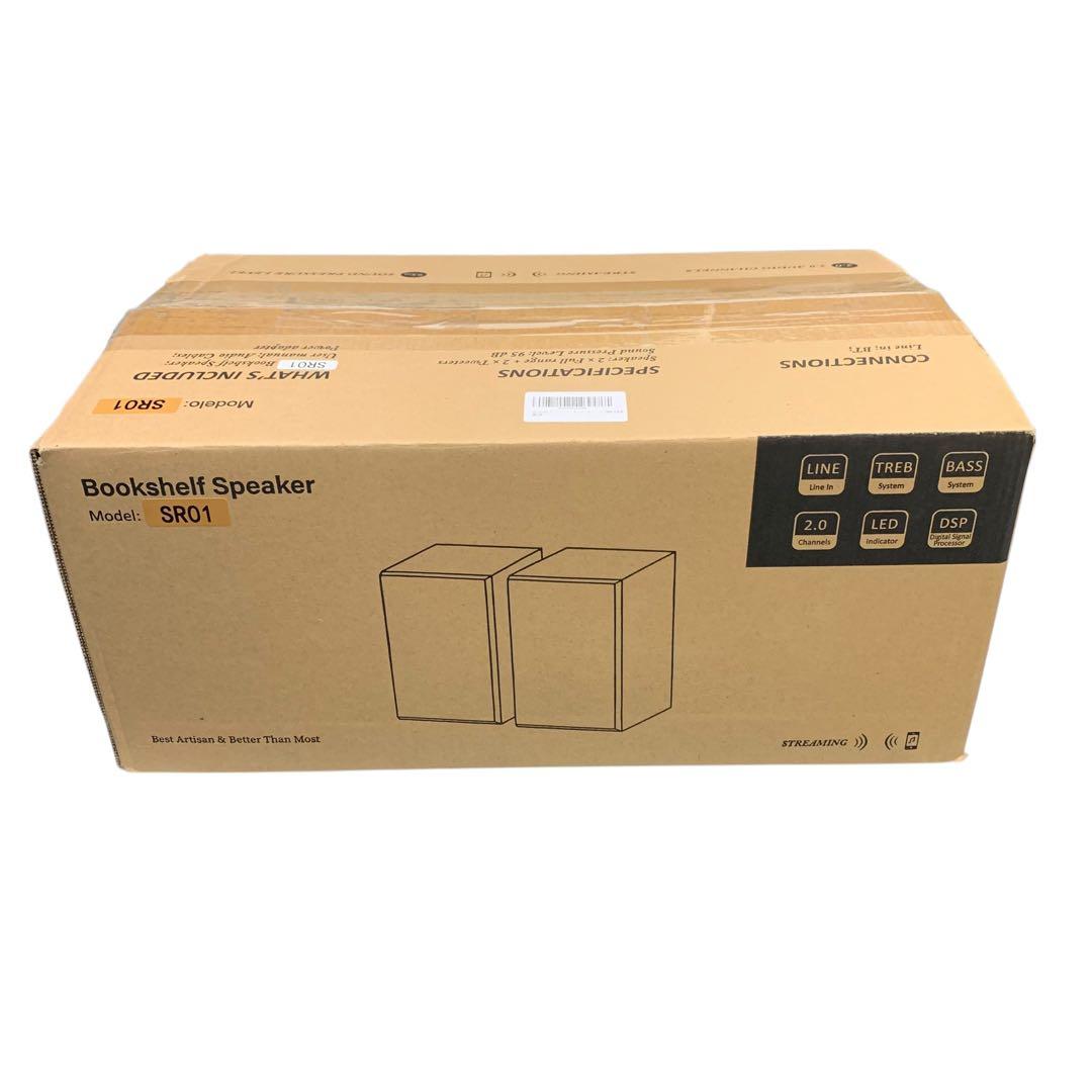 【開封・未使用】BESTISAN ブックシェルフスピーカー SR01 スピーカー