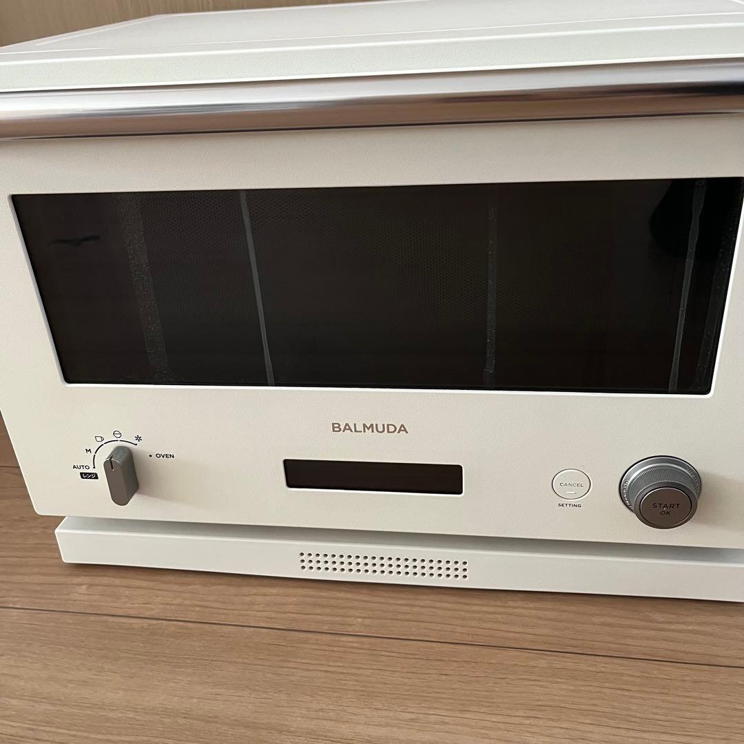 バルミューダ　レンジ　ホワイト　電子レンジ