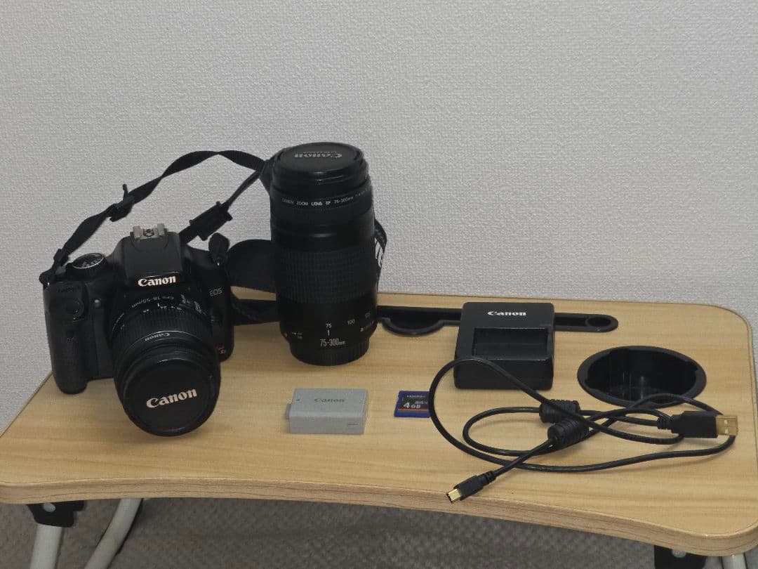 デジタルカメラ Canon eos kiss x2 ( 3lens and bag )
