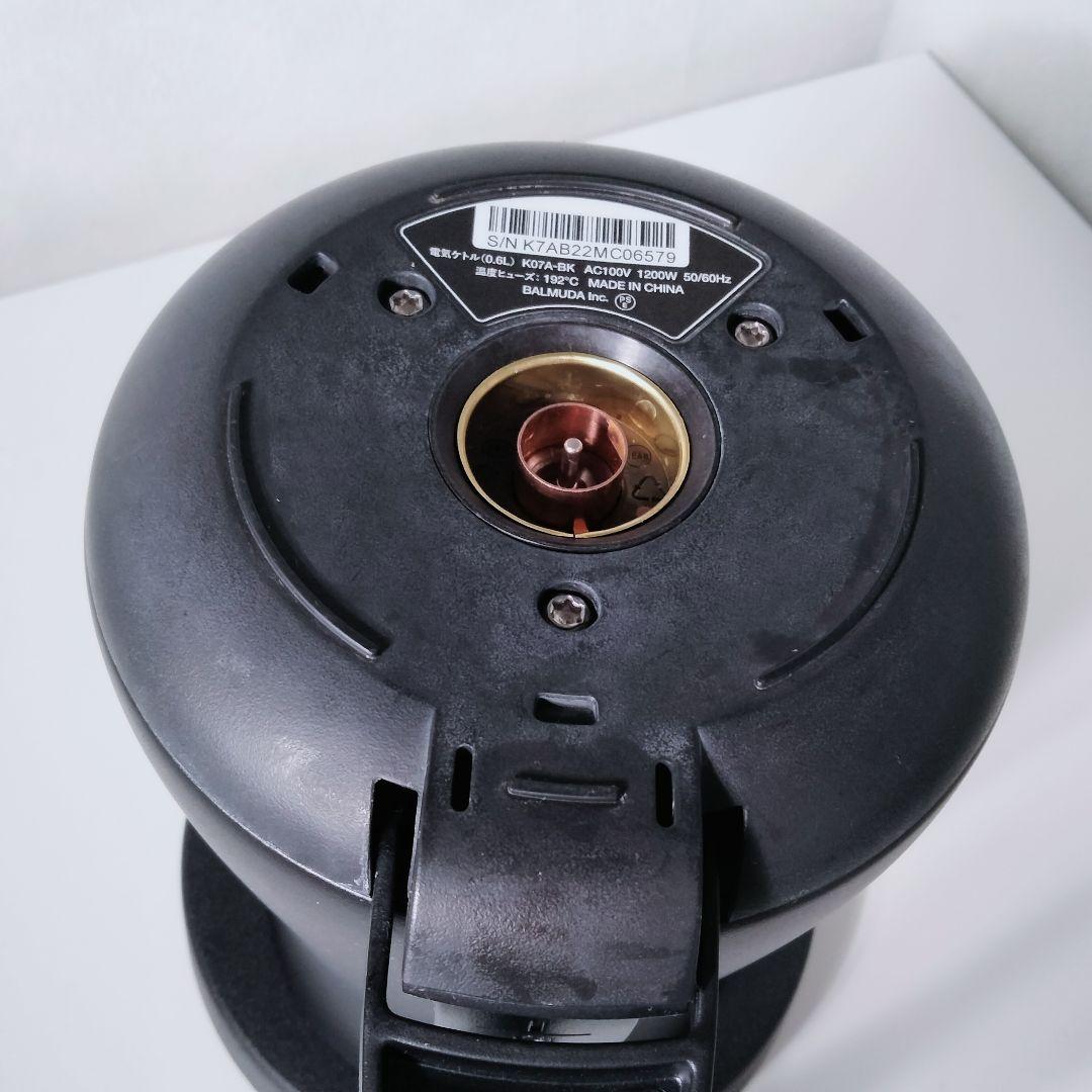 BALMUDA The pot バルミューダ　電気ケトル　ブラック　黒　448