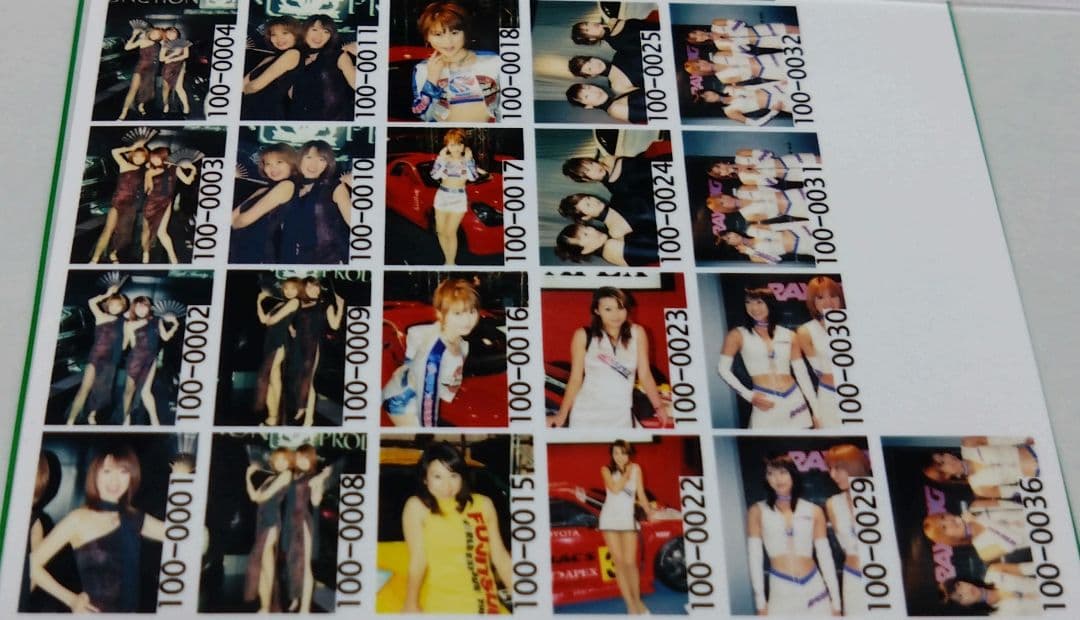 レースクイーン　写真　はがきサイズ　36枚　レイブリック　他　アイドル　タレント