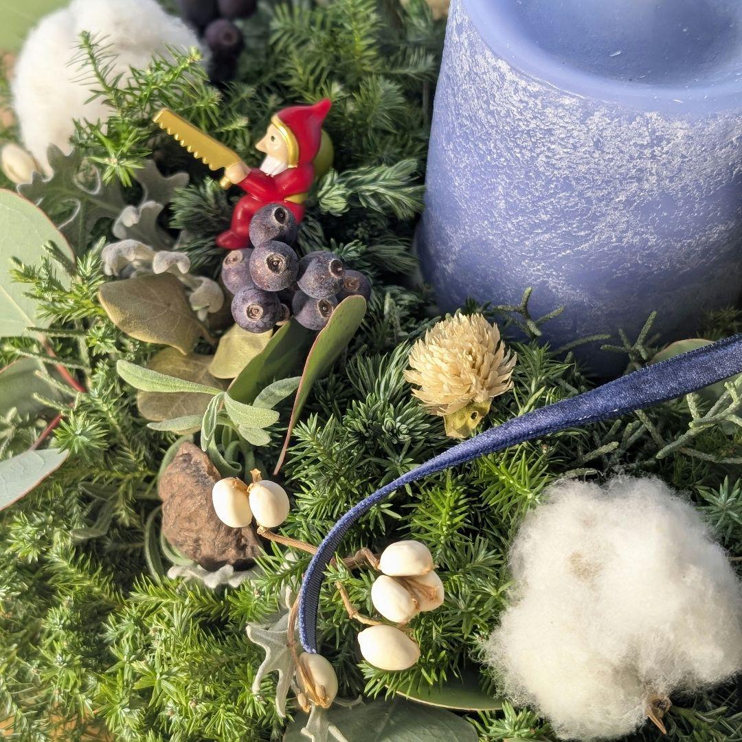 針葉樹のクリスマスリース♡