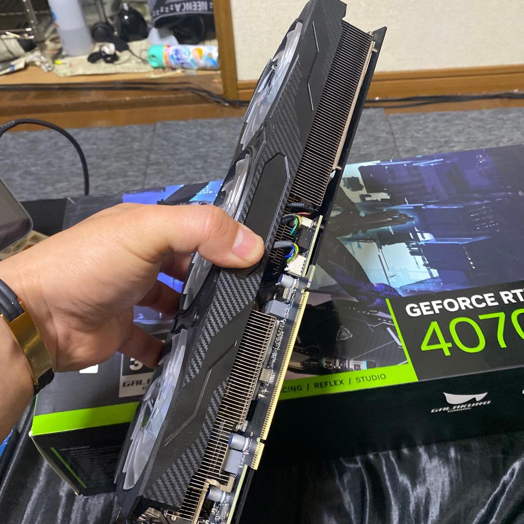 玄人志向 GeForce RTX 4070 グラフィックボード