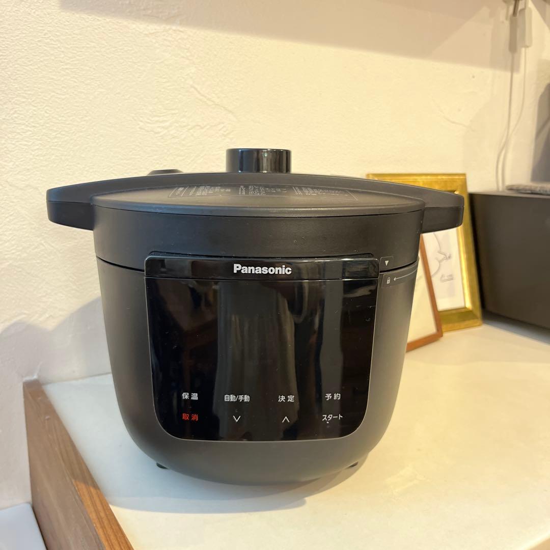 Panasonic 電気圧力鍋 黒　NF-PC400