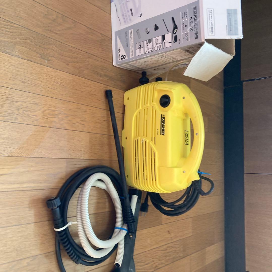 KARCHER 高圧洗浄機 K 2.010 12時で削除します。