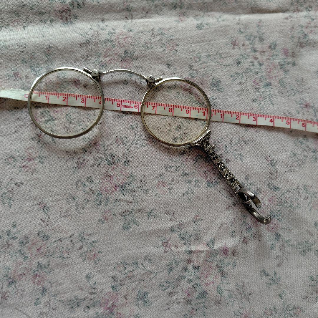 ２月末迄特別価格　ルーペ付き　アンティークロザリオネックレス　匿名配送