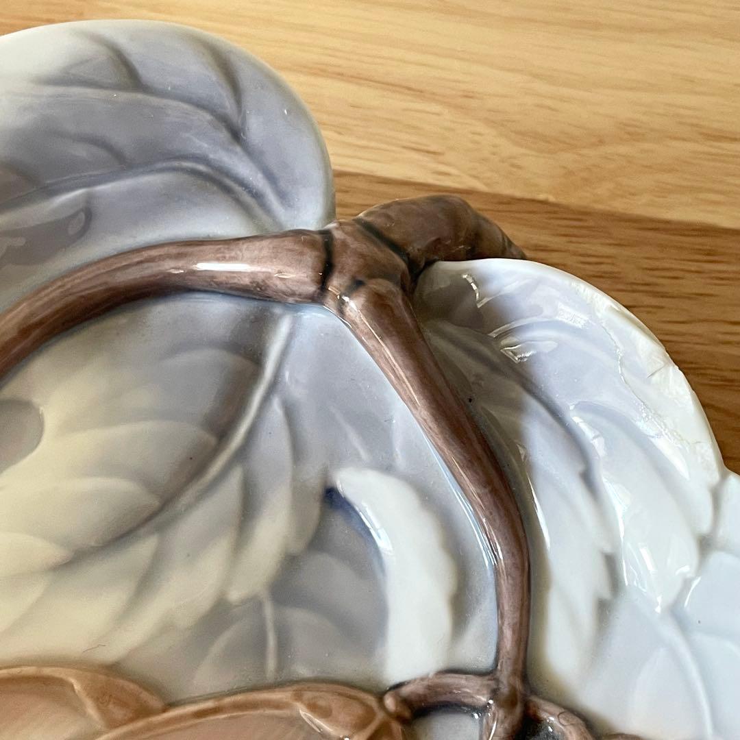 ビングオーグレンダール アールヌーヴォー 楓文トレイ ボウル B&G 北欧