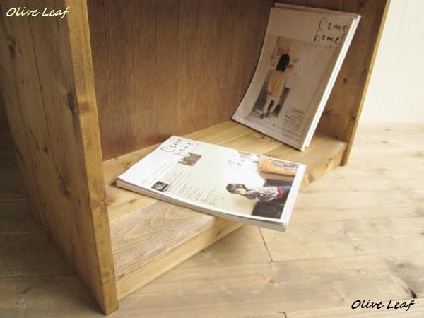 サイズ、デザインオーダー可！４段キャビネットラック●ナチュラルブラウン●受注製作