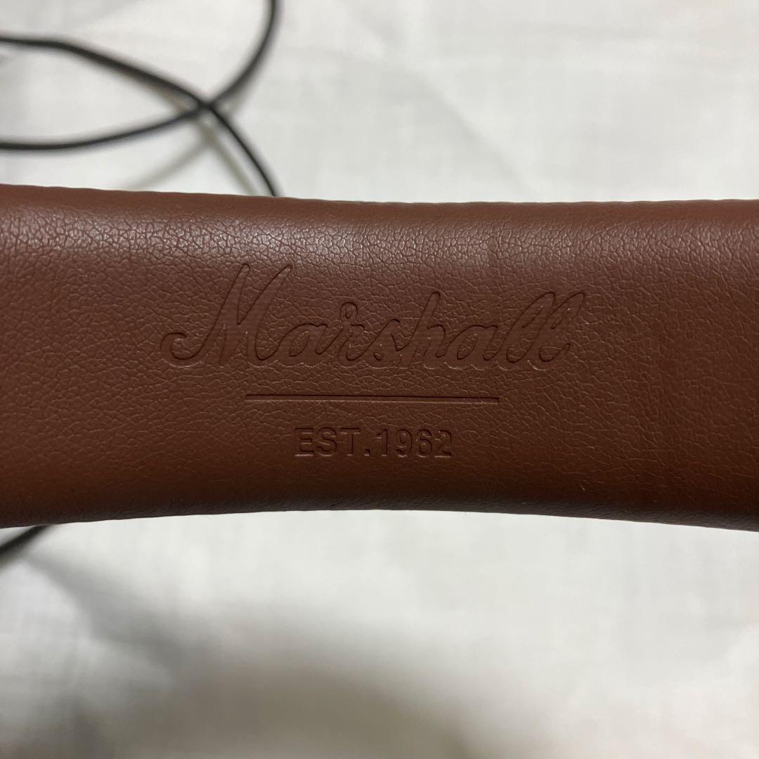 【美品】Marshall ヘッドフォン　マーシャル MAJOR III ブラウン