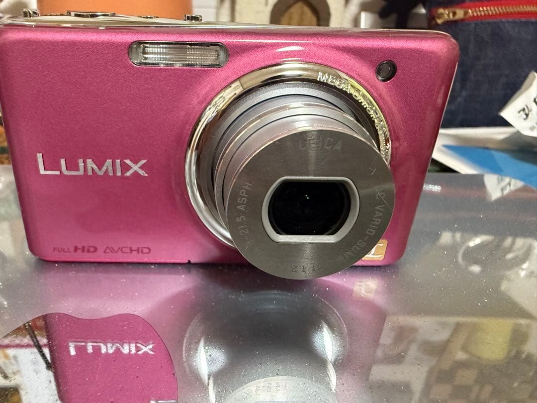 【美品】Panasonic LUMIX DMC-FX77 ピンク　外箱あり