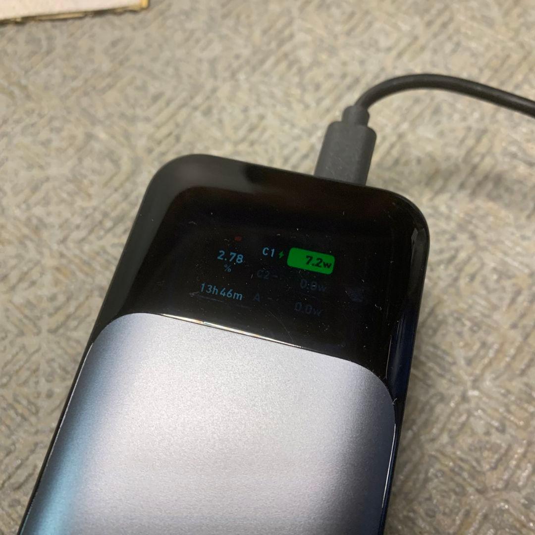 K281 Anker 737 Power Bank 【ほぼ未使用】A1289