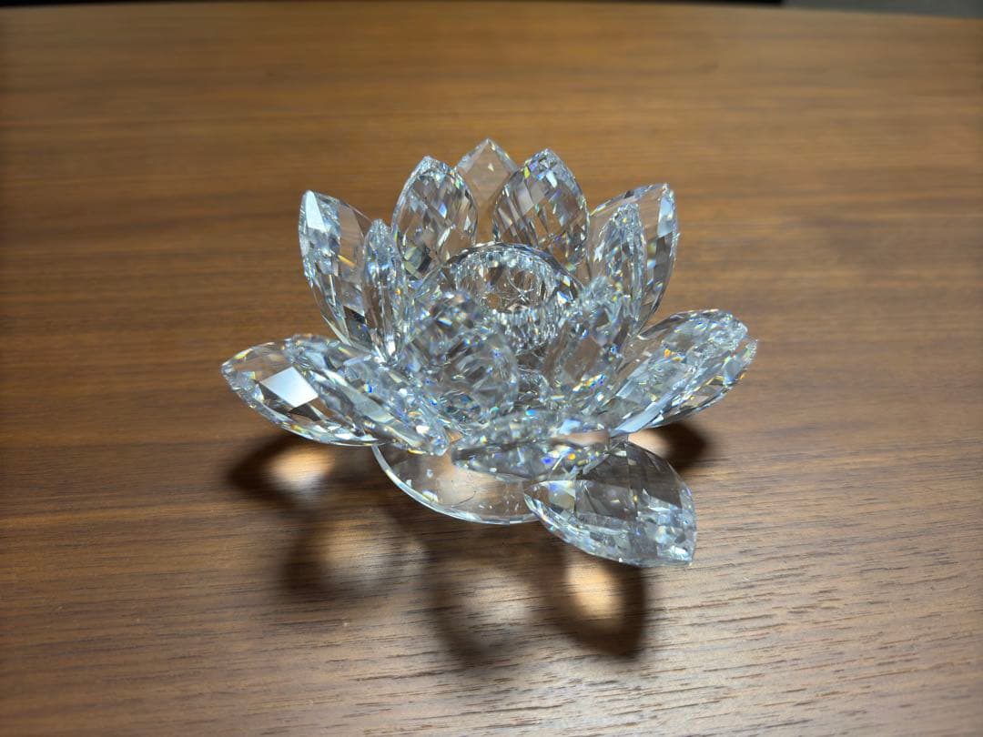 スワロフスキー 置物 スイレン L