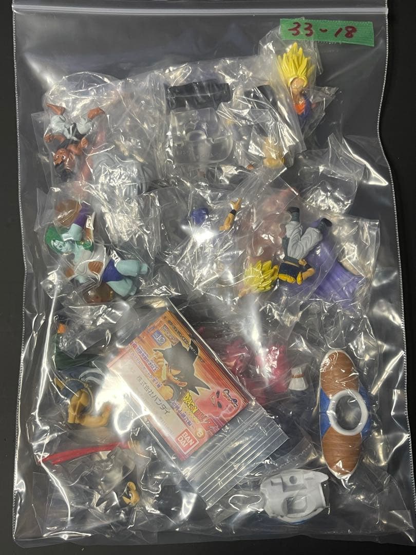 HGシリーズ　ドラゴンボールZ～超戦士融合編～全7種セット未開封（管33-18）