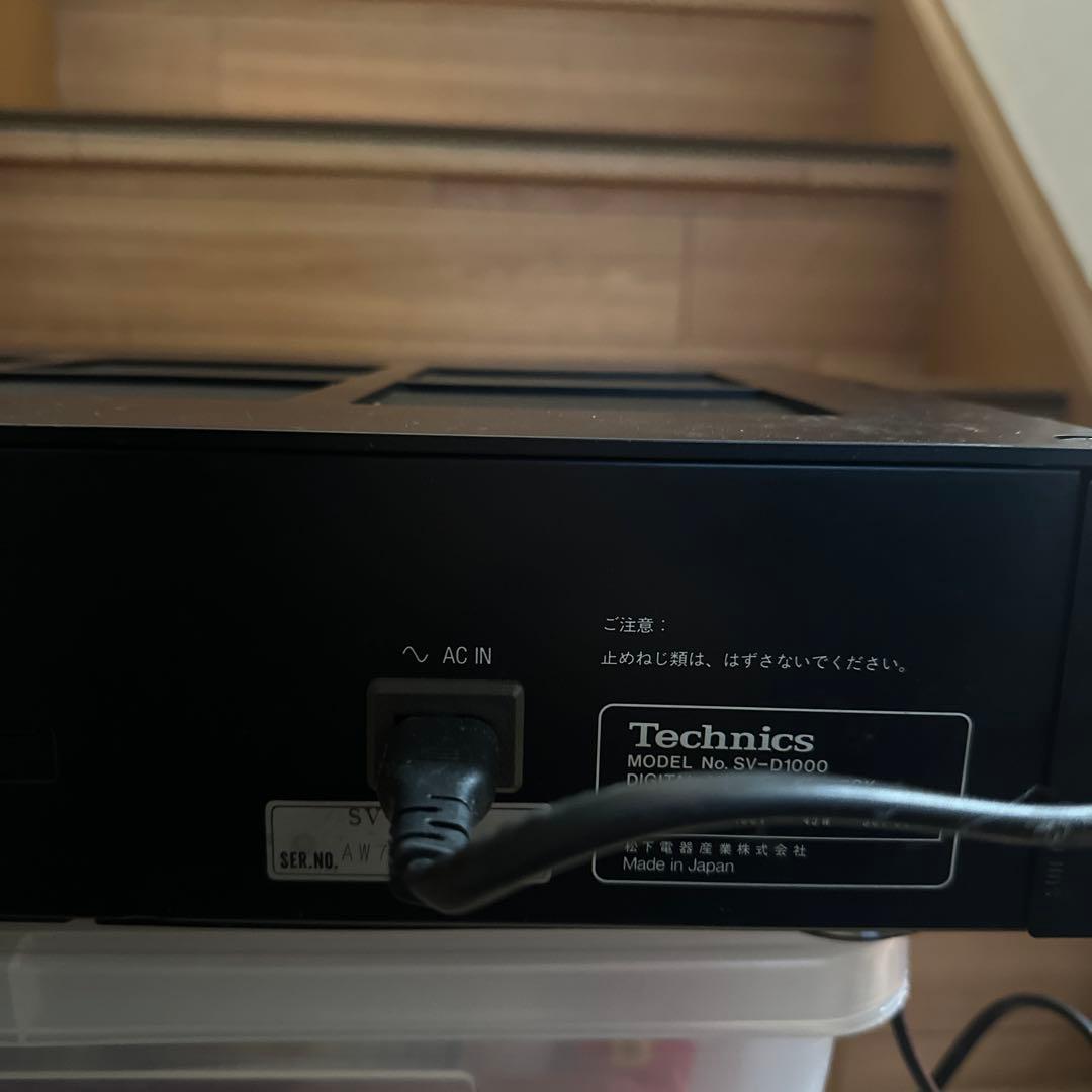 【通電確認済み】Technics テクニクス SV-D1000