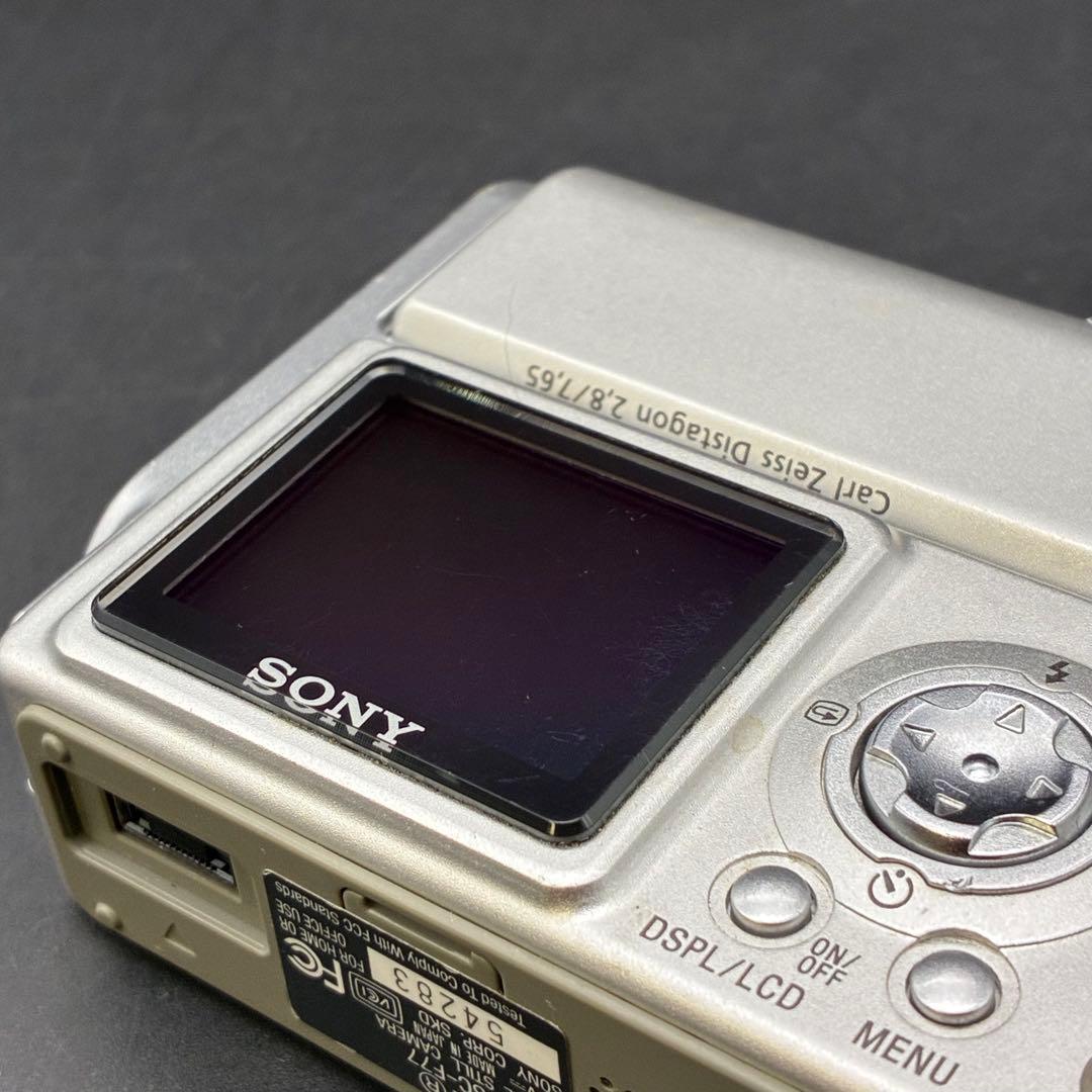 【動作確認済】SONY Cyber-shot DSC-F77 デジタルカメラ