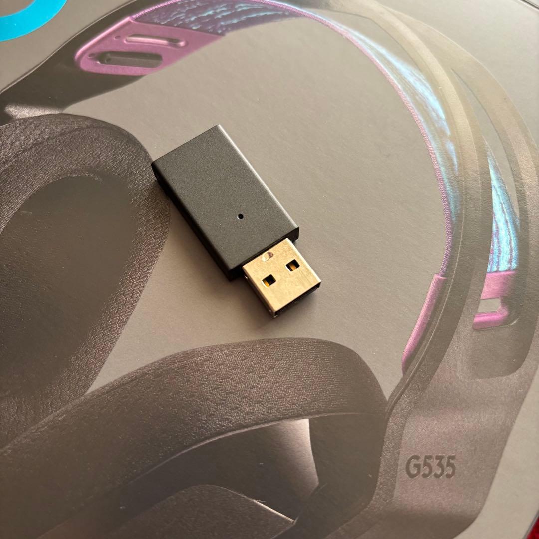 【本体美品】Logicool G535 ワイヤレスゲーミングヘッドセット