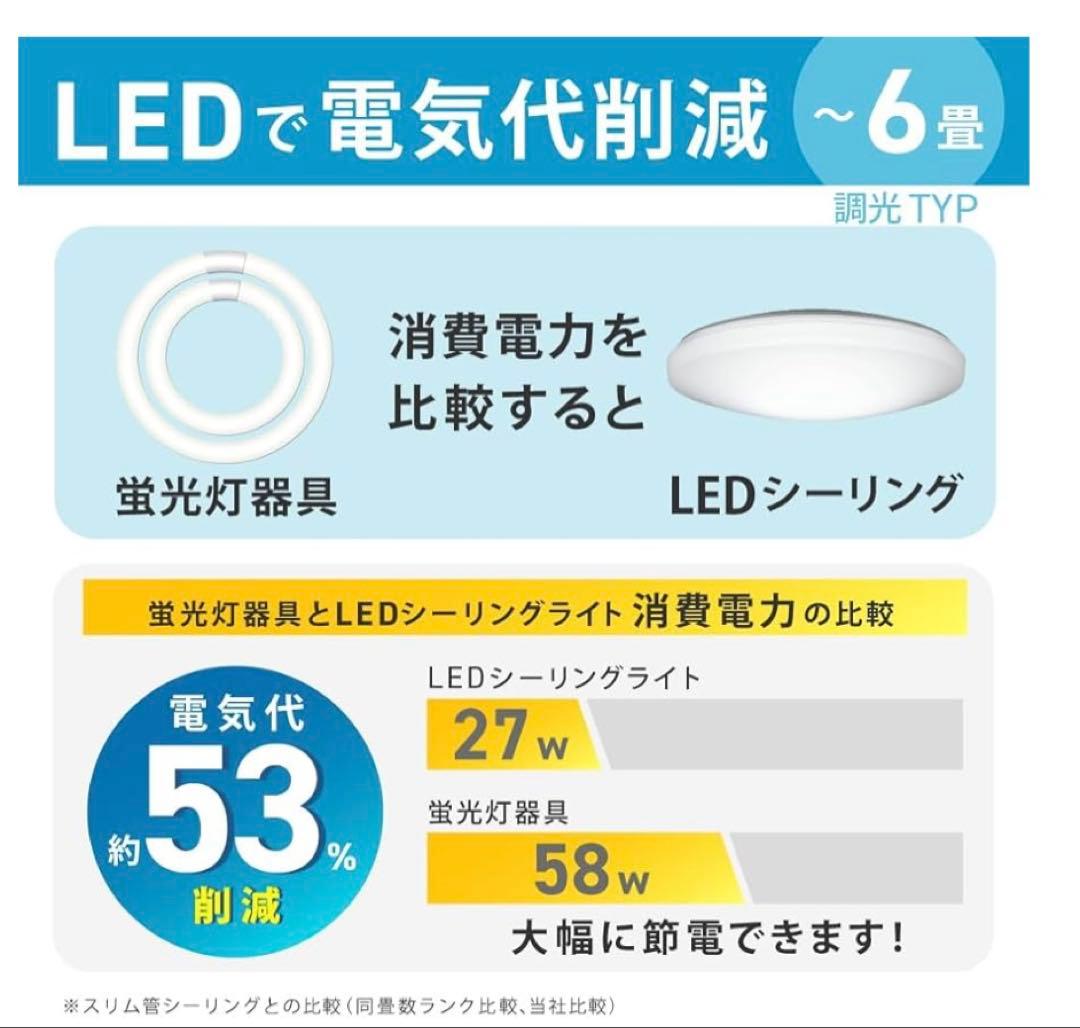 美品LEDシーリングライト　日本製　ホタルクス