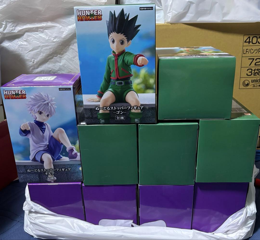 HUNTER×HUNTER ぬーどるストッパーフィギュア ゴン・キルア　10個