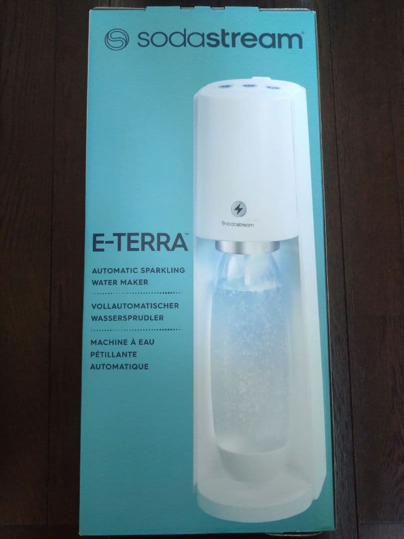新品 ソーダストリーム E-TERRA （E-テラ）スターターキット ホワイト