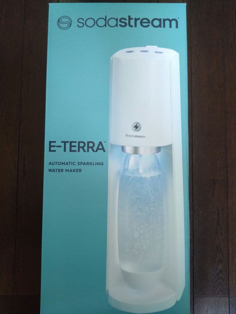 新品 ソーダストリーム E-TERRA （E-テラ）スターターキット ホワイト