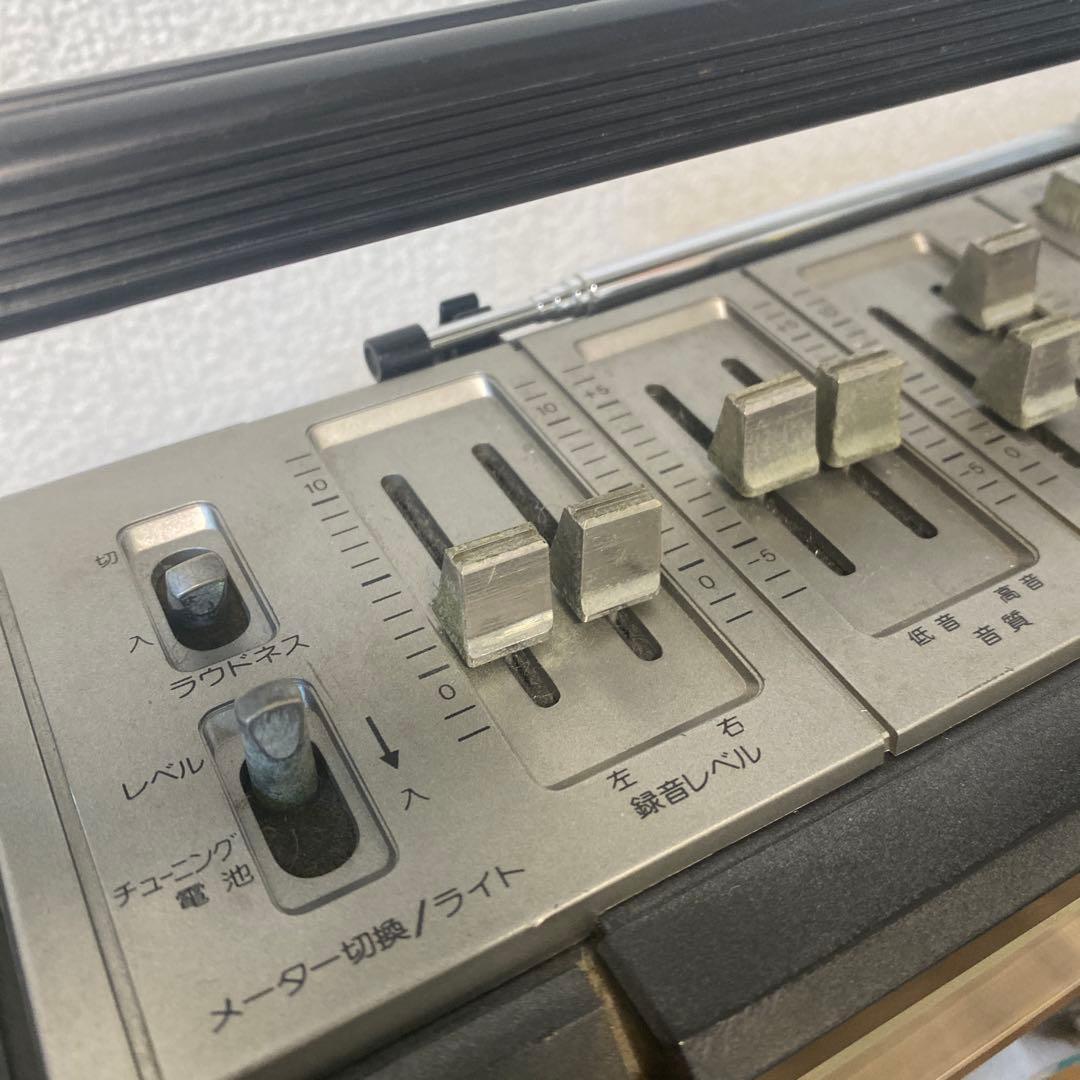 SHARP GF-305SB ラジカセ 昭和レトロ
