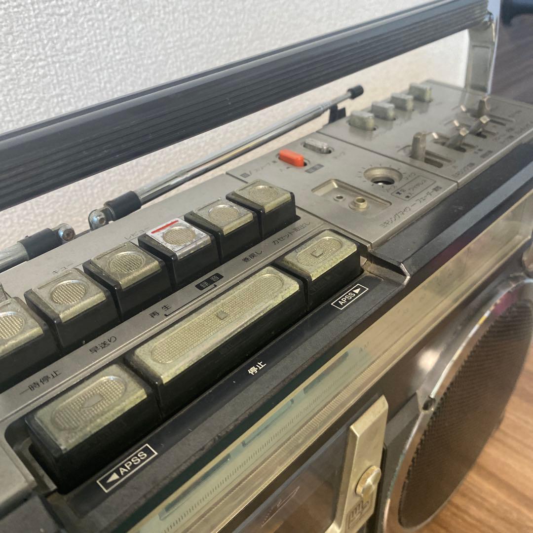 SHARP GF-305SB ラジカセ 昭和レトロ