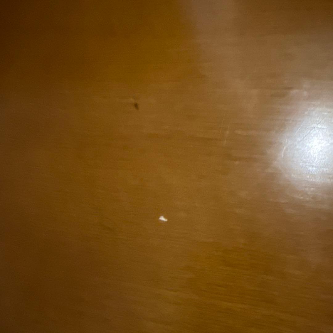 【カリモク60】デスク、引出し付き、ウォールナット色