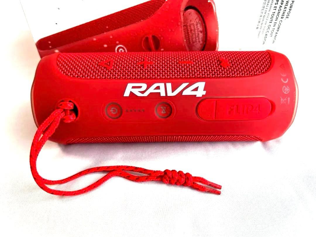 【値引歓迎】【非売品】RAV4仕様 JBL FLIP4 スピーカー レッド