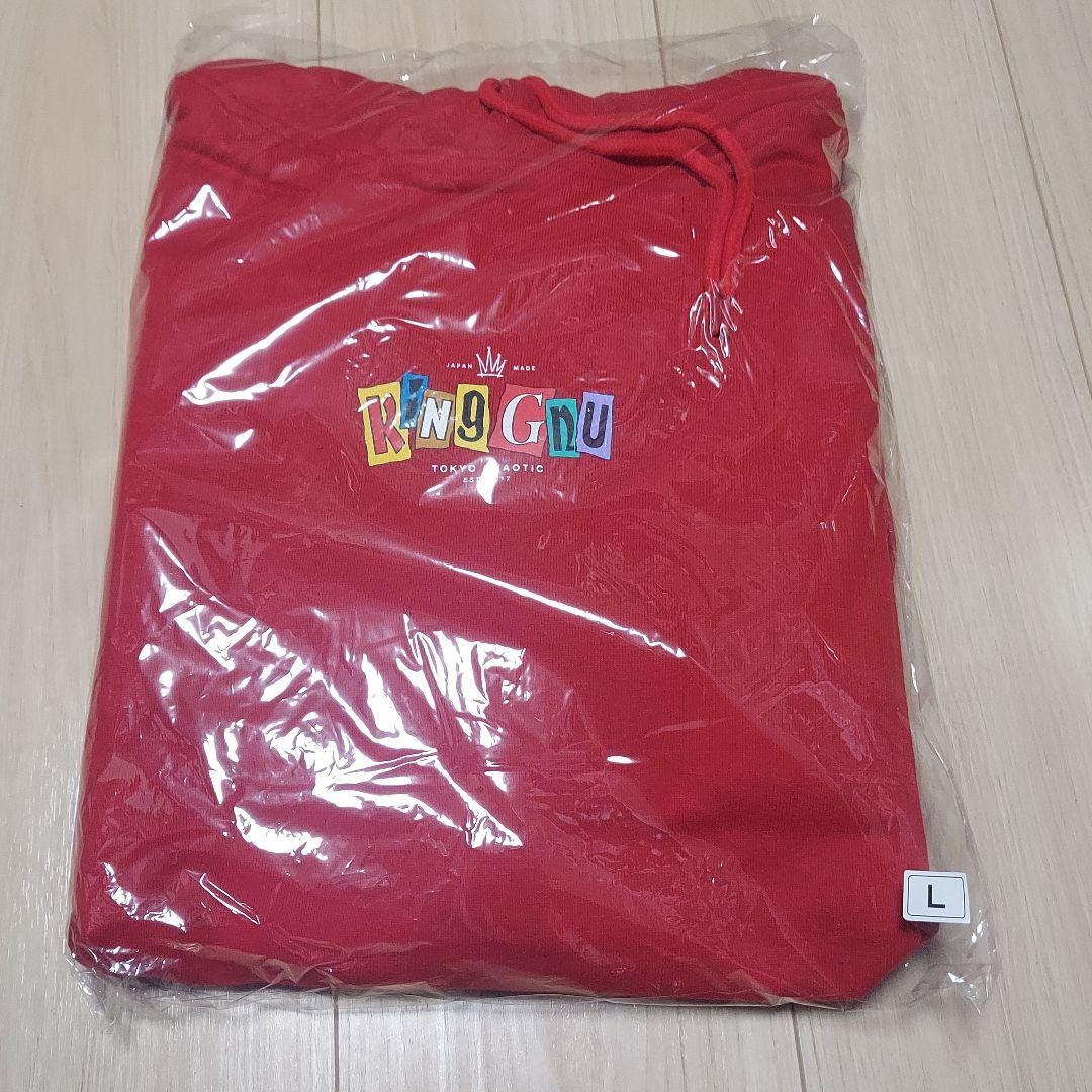 KingGnu キングヌー SPECIALZ HOODIE レッド パーカー L