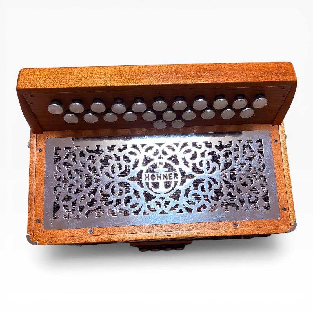 【極美品】HOHNER Morgane D-G調 ダイアトニック アコーディオン