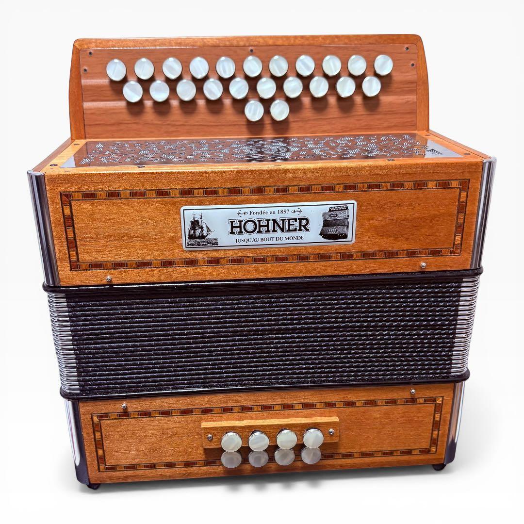 【極美品】HOHNER Morgane D-G調 ダイアトニック アコーディオン