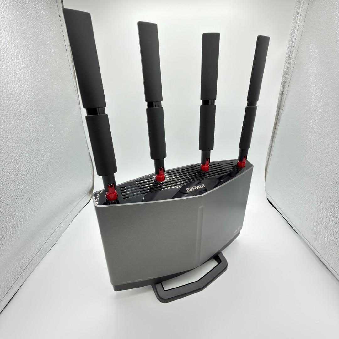 【美品】 BUFFALO WiFi6 ルータ+中継機セット！