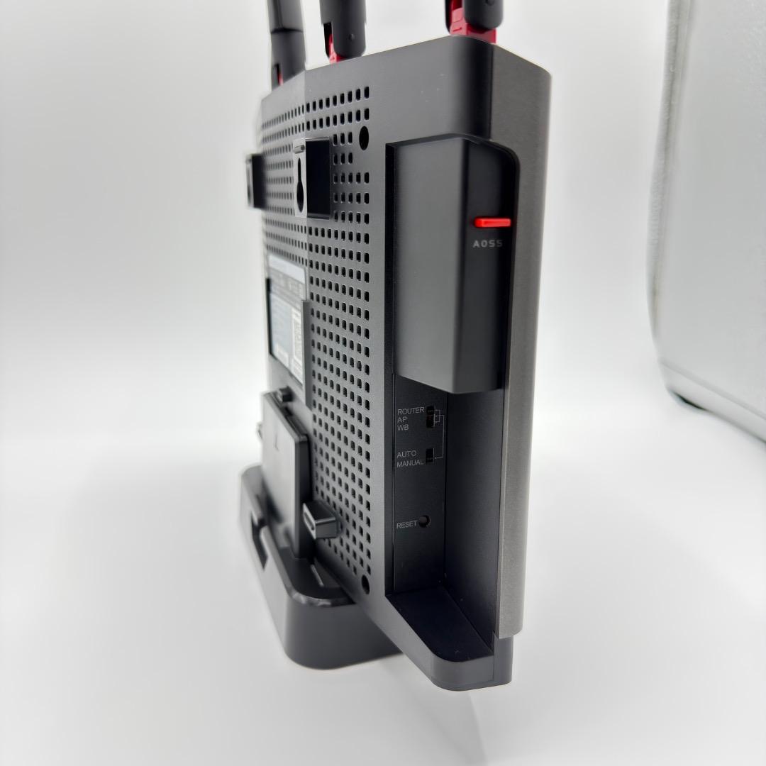【美品】 BUFFALO WiFi6 ルータ+中継機セット！