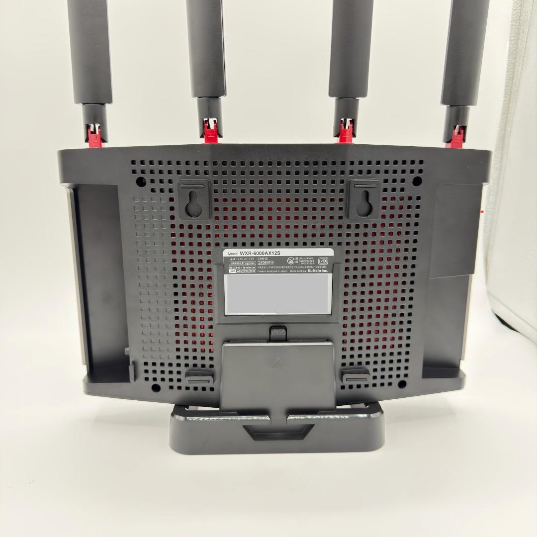 【美品】 BUFFALO WiFi6 ルータ+中継機セット！