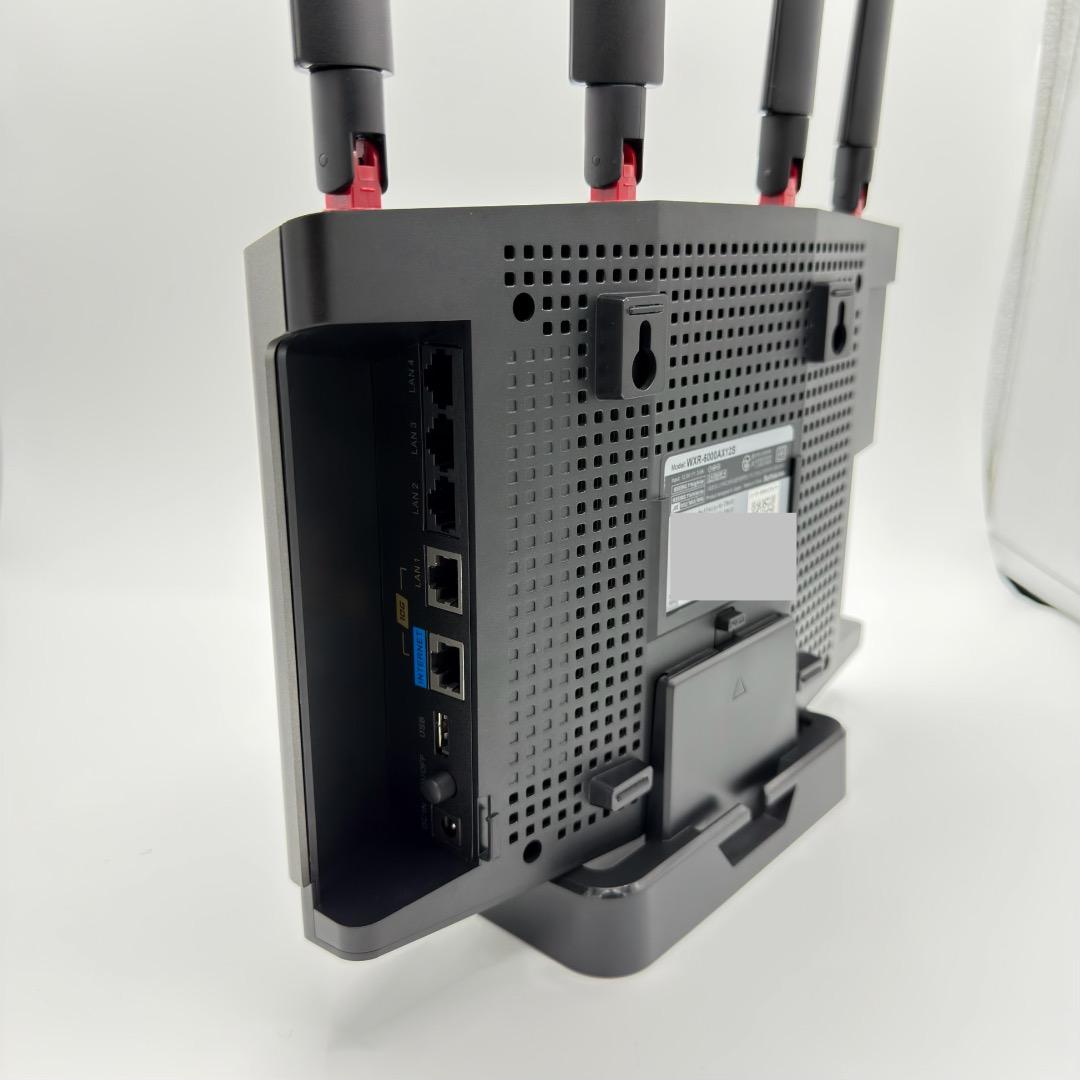 【美品】 BUFFALO WiFi6 ルータ+中継機セット！