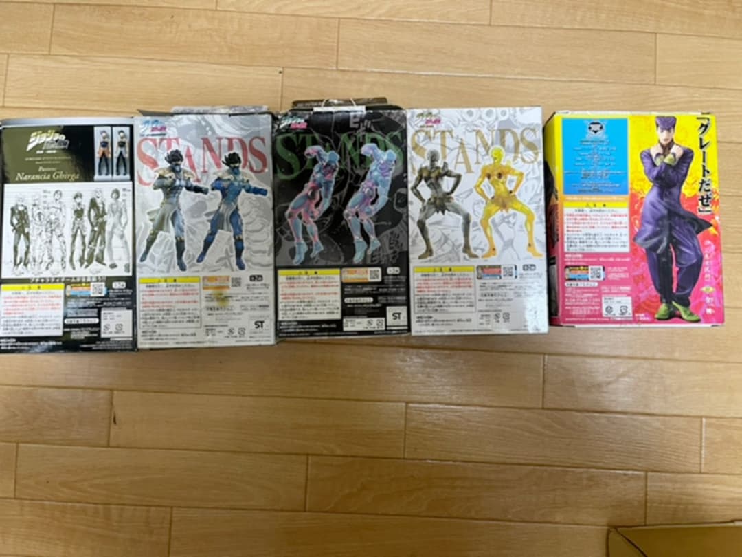『ジョジョ』フィギュア未開封　5点