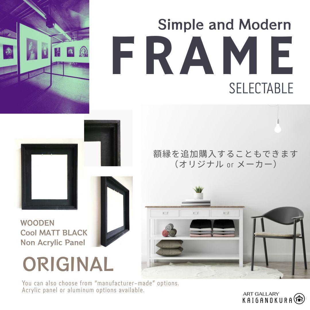 烏の濡れ羽 舞い落ちる テクスチャーアート 18×18㎝ S0 原画1点のみ