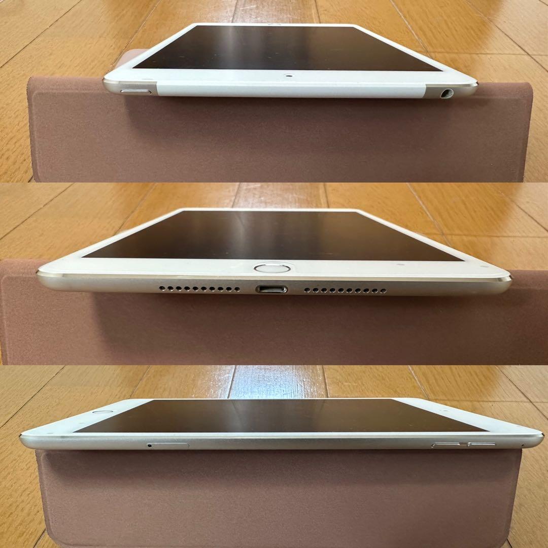 iPad mini4 128G 初期化済 シルバー 美品wifi+セルラーモデル