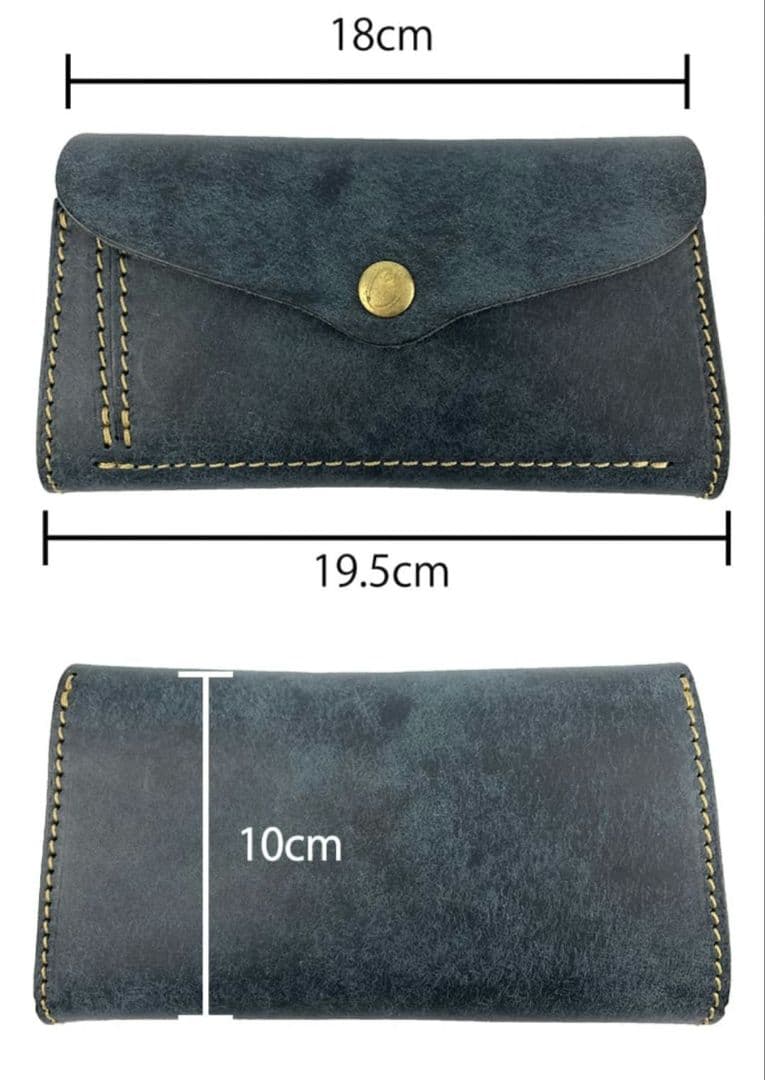 cham チャム プエブロ フラップ 長財布