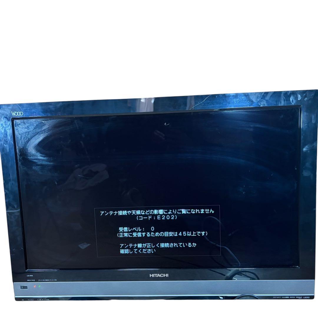 HITACHI 日立Wooo L32-XP05 HDD内蔵 廃盤品 希少品 美品