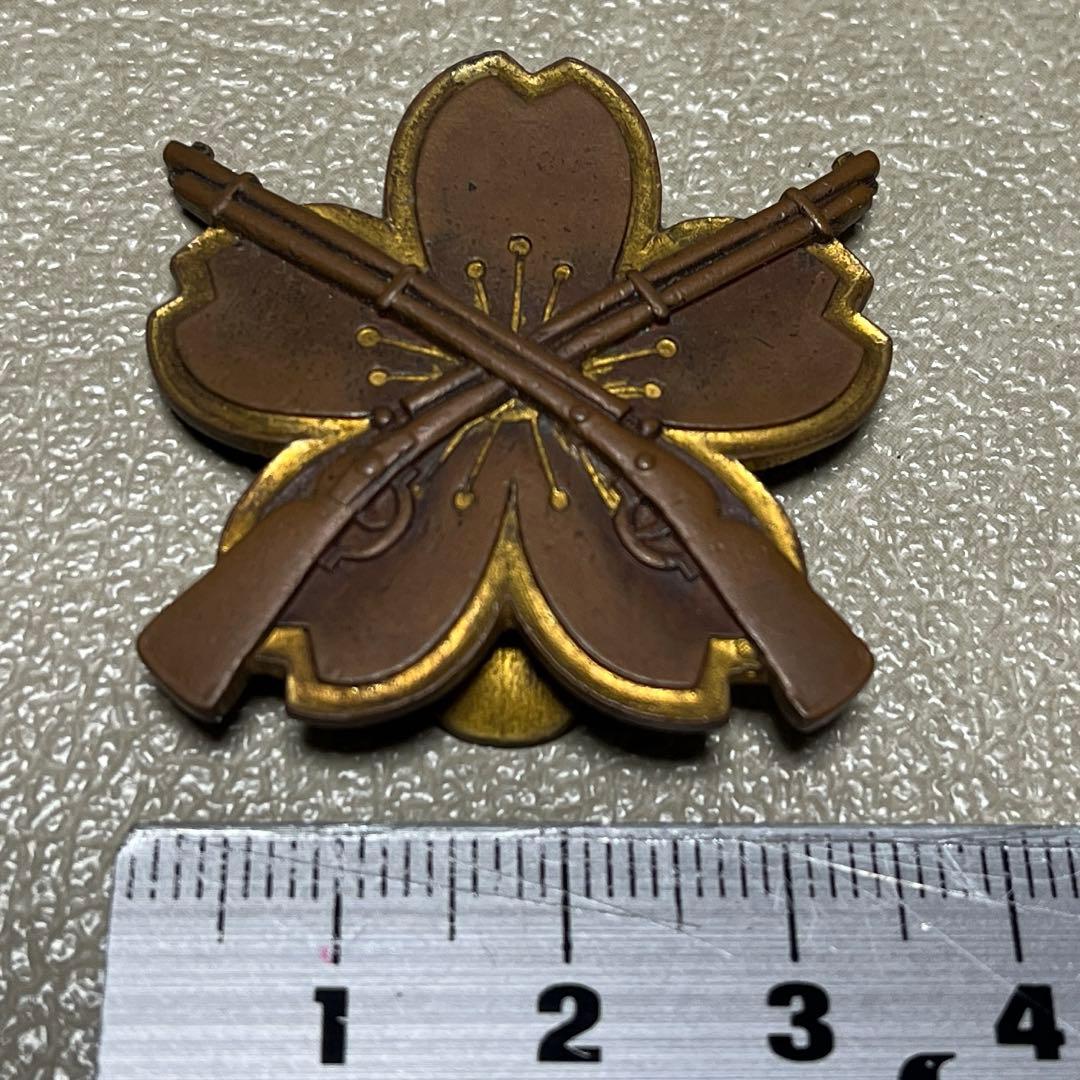 日本軍 小銃射撃徽章 桜