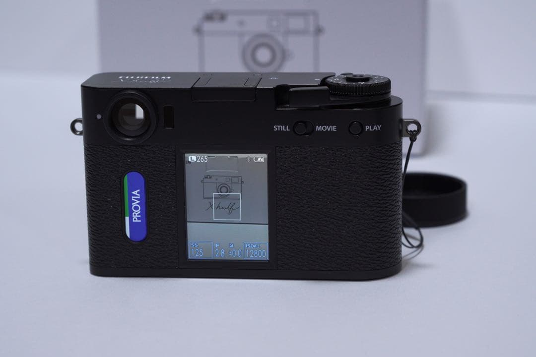 【極美品・保証書あり・231枚】FUJIFILM X-half Black