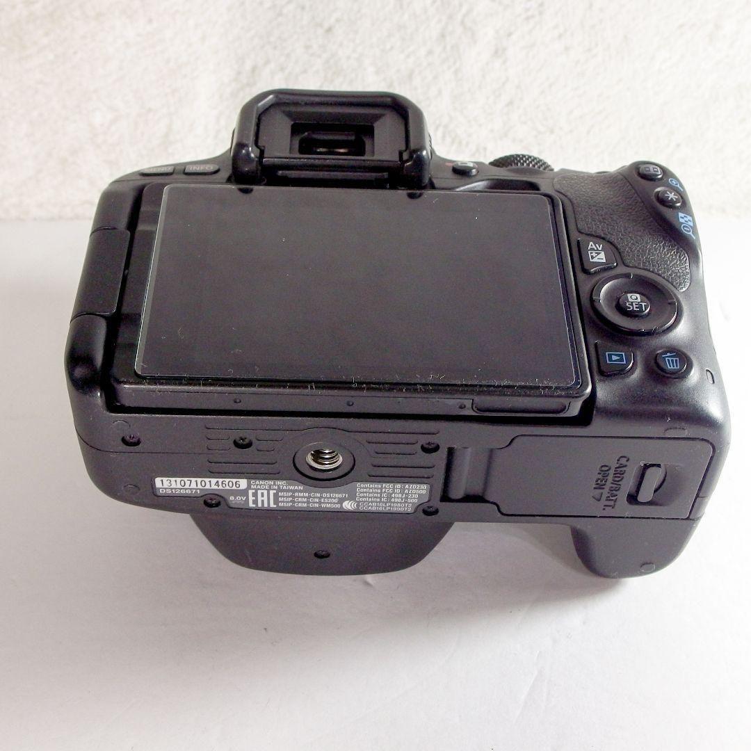 完動良品 Canon EOS Kiss X9 純正ダブルズームレンズ SD付