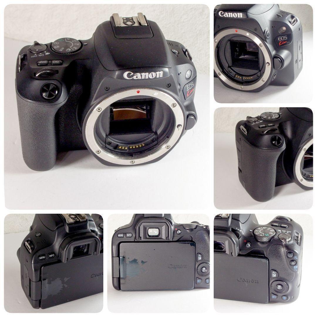 完動良品 Canon EOS Kiss X9 純正ダブルズームレンズ SD付