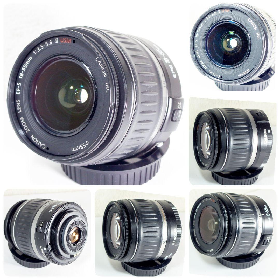 完動良品 Canon EOS Kiss X9 純正ダブルズームレンズ SD付